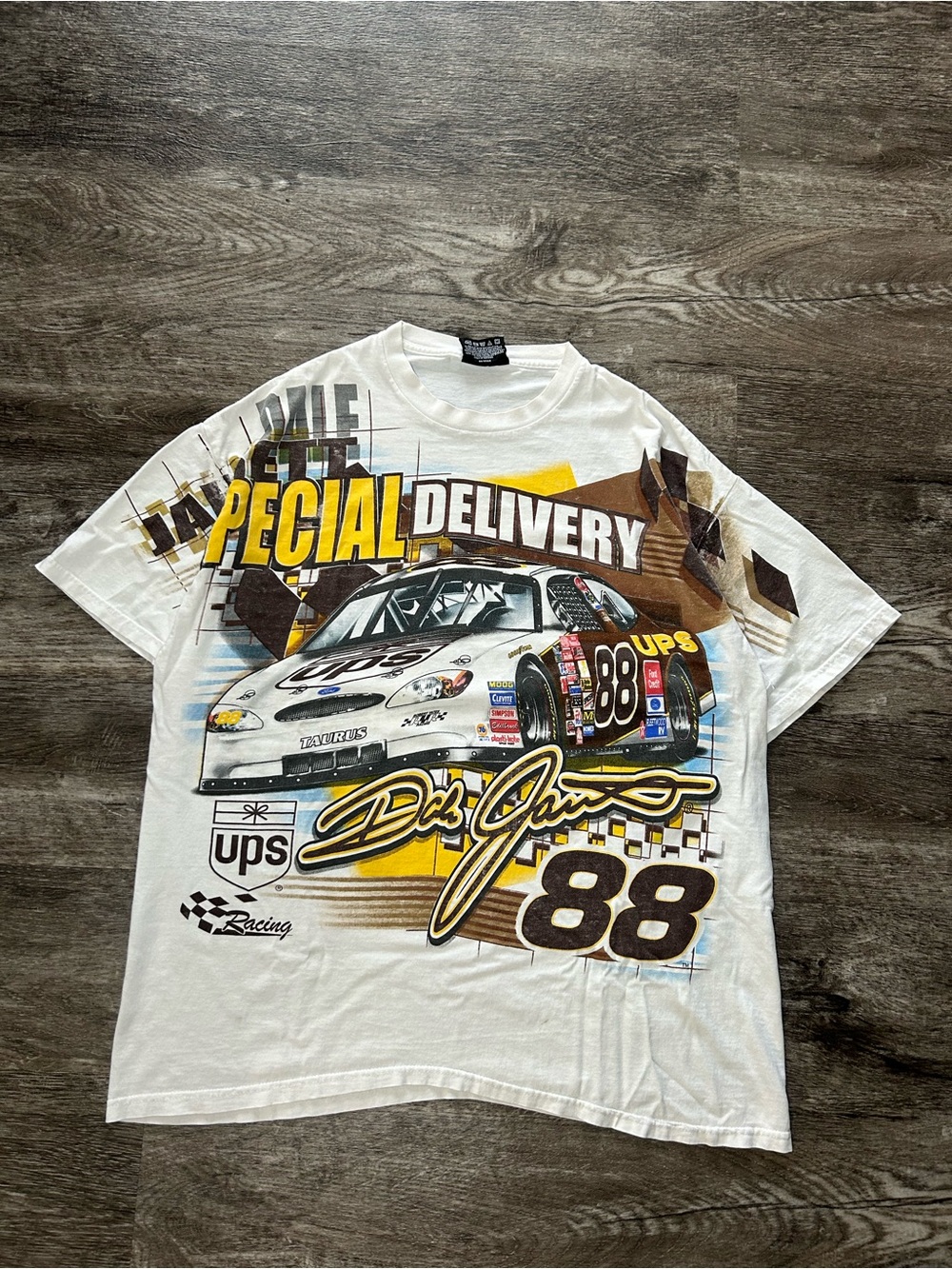Chase Authentics Dale Jarrett Special Delivery 88 T-Shirt Size L